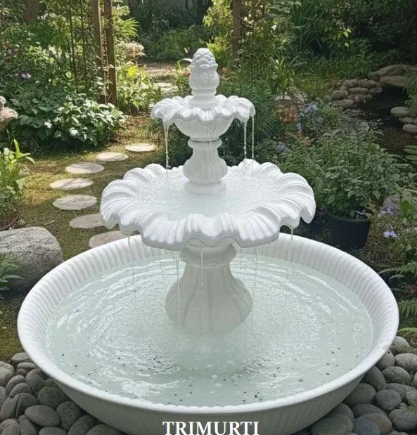 Royal Florence Two-Tier Garden Fountain