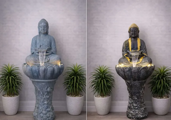 Soothing Bamboo Spout Feature