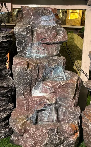 Cascading Terracotta Pots