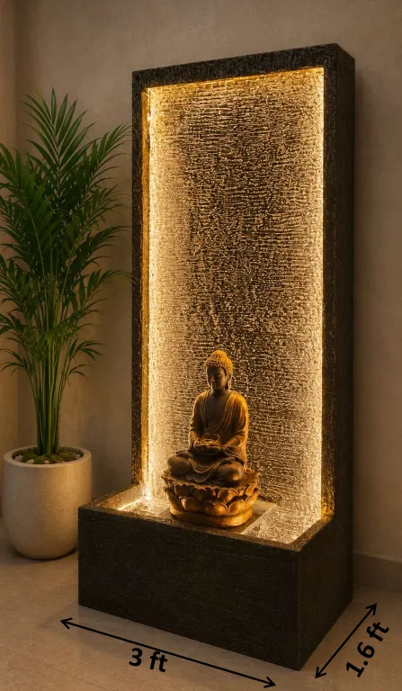 Stacked Stone Zen Waterfall