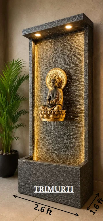 Cascading Lotus Water Fountain
